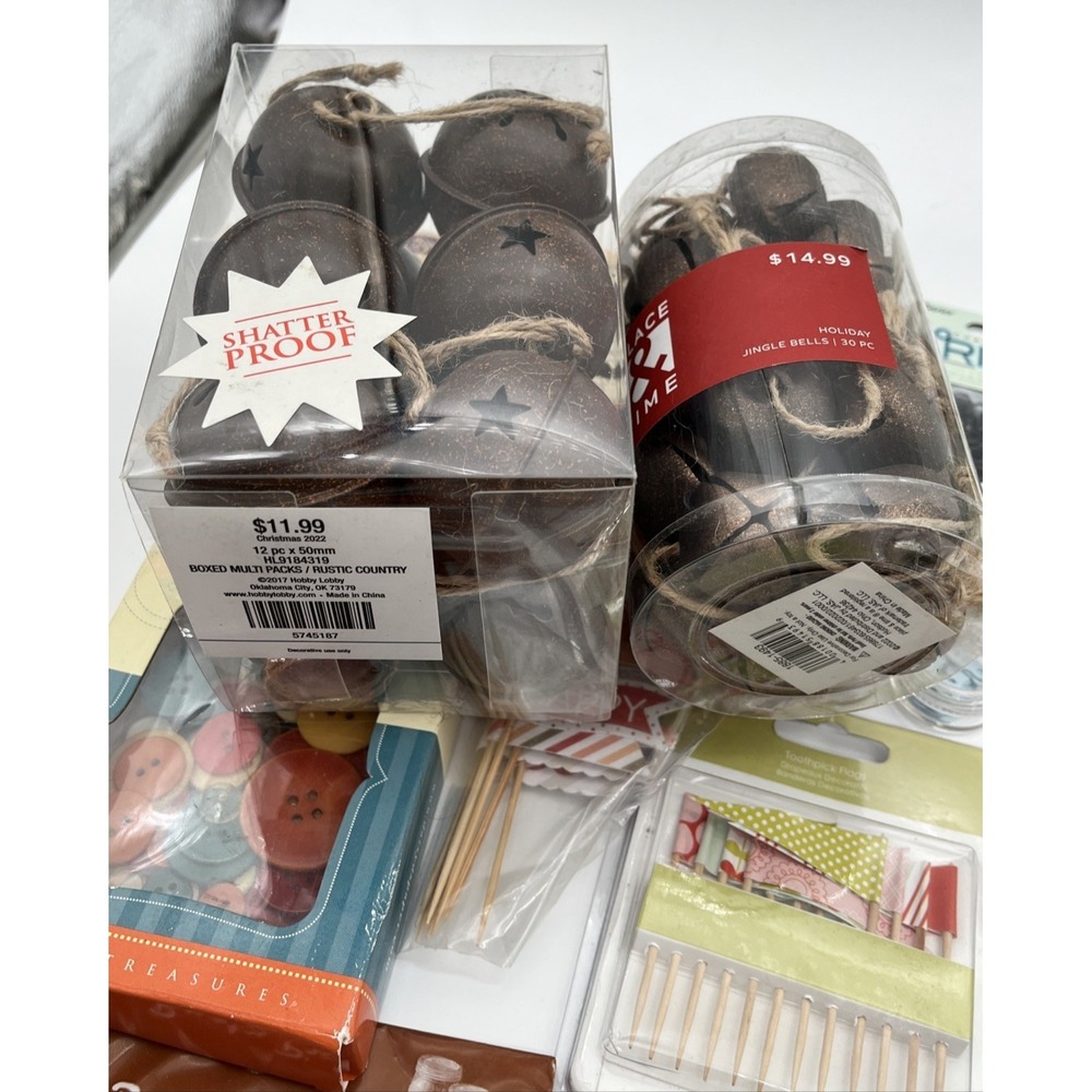 Large Mixed Scrapbooking Craft Supply Lot Fiskars Teresa Collins Pink Paislee - Picture 2 of 12